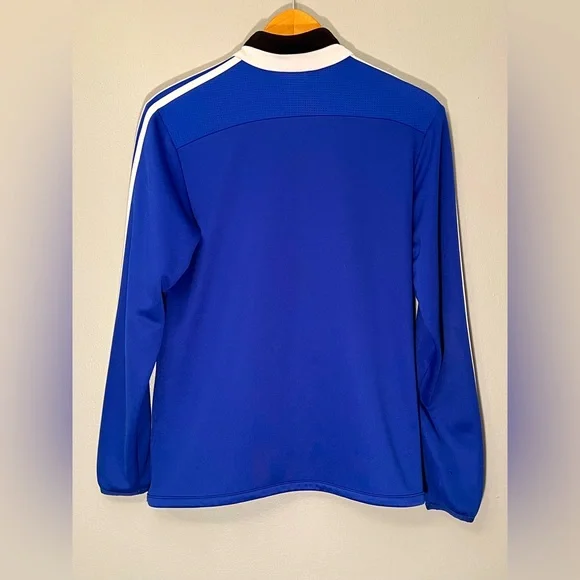 Adidas Clima-cool Striped Zipper Track Jacket Men’s Size Small - Picture 2 of 3